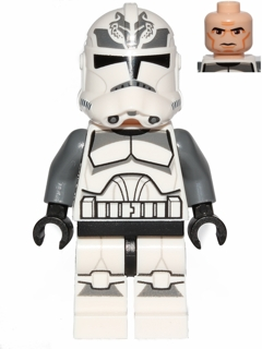 LEGO Minifigure -- Wolf Pack Clone Trooper (75045)-Star Wars / Star Wars Clone Wars -- SW0537 -- Creative Brick Builders